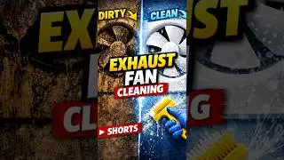 Kitchen Exhaust Fan Cleaning | #shorts #youtube #cleaning