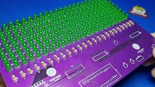 How To Make Scrolling Text Led Display ( 192 LED )