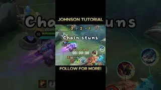 ✅ Johnson Stun Combo Tutorial by Yume #mobilelegends #mlbb #johnson #johnsonmlbb #mlbbtutorial