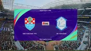 HNK Vukovar 1991 vs NK Varaždin | PES SHNL 25/26