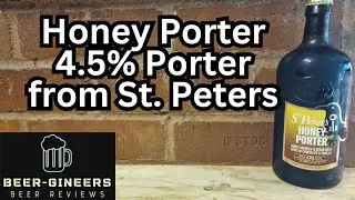 Honey Porter, 4.5% Porter from St. Peters