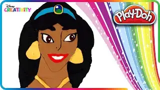 &hearts; Disney Princess Jasmine Aladdin PlayDoh (Disney Creativity for Children)