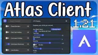 How To USE Atlas Client TUTORIAL - MCPE 1.21 // Mobile Android IOS