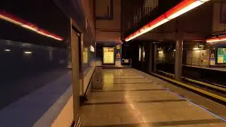 PRAGUE - CZECH REPUBLIC | Metro ride from Prosek to Letňany