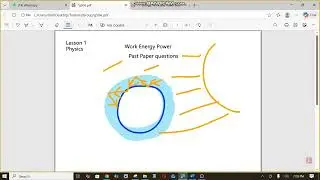 Work Energy Power Green House Effect Past Paper 1