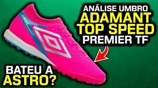 MELHOR que a Umbro ASTRO? - An&aacute;lise chuteira society Umbro Adamant Top Speed Premier TF