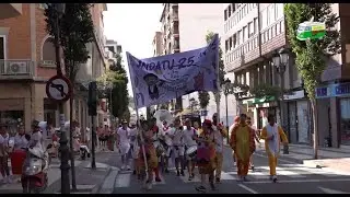 Santa Ana Tudela 2024: Subida de las Peñas a la Plaza de Toros