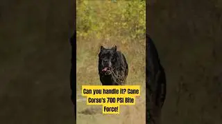 700 PSI Bite Force :The Raw Power of the Cane Corso! #dogbreed#canecorso #biteforce