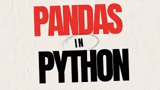Pandas in Python | By Srinivas | Ameerpet Technologies