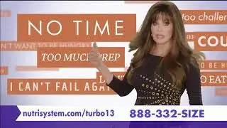 Nutrisystem Turbo 13 Commercial Reasons Ft. Maria Osmond