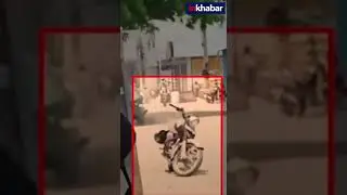 Viral Video: New Royal Enfield Bike Catches Fire