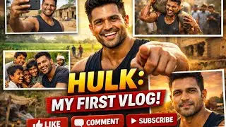My first vlog Hulk life journey 