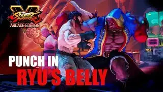 Gutpunching on Ryu - SFV - Balrog's No Mercy V-Trigger II