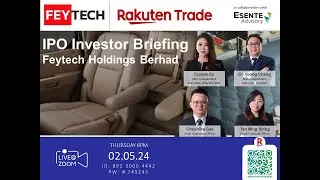 Rakuten Trade Ideas 🎯 Webinar - Feytech Holdings Berhad