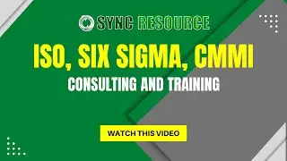 ISO, Six Sigma, CMMI Consulting & Training