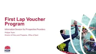 First Lap Voucher Program - Swimming Provider Information Session