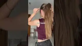 🎀✨ Tutorial de la coleta despeinada perfecta  Truco f&aacute;cil y cute para el cabello