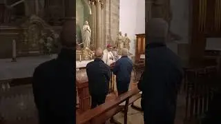 Acto de bendición del órgano provisional de san Julián de Ferrol