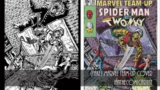 (fake) Marvel Team-Up Cover Illustration Discussion