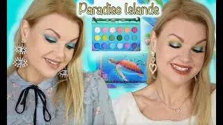 Nomad Cosmetics Paradise Islands Palette 🐠 2 looks!