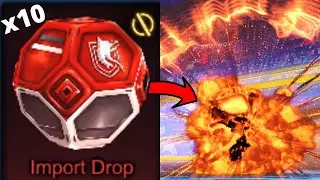 Opening 10 Import Drops In Rocket League! (real drops)