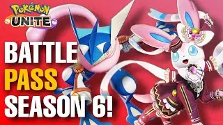 POKEMON UNITE - DATAMINED LEAKS! | NEW BATTLE PASS SEASON 6!