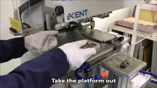 Demo of changing 10 mm plate