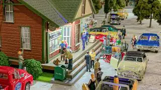 Model train scenery ideas O gauge layout