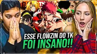 REACT EM CASAL - ENTÃO EU SOTERRO (CROCODILE, GAARA, TOPH......+) O PODER DA TERRA | TK