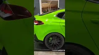 Hyundai I30N Fastback got a new suit 💚