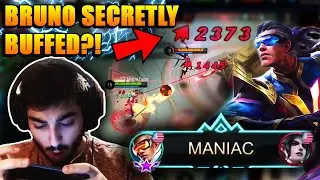 BRUNO STILL 𝕊𝕊𝕊 TIER HYPERCARRY | New Update | Mobile Legends | MobaZane