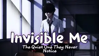 Invisible Me &ndash; The Quiet One They Never Notice || by Relatone (Official Lyrics Video)