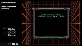 Shadowrun (Genesis) Speedrun in 40:40