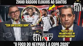 ZINHO CHOCA AO VIVO: SANTOS TEM O MELHOR ATAQUE DO BRASIL?