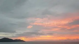 After the Rain Nightfall | SUNSET sky time lapse with MOODY music | XQX