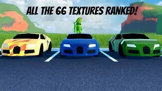 Ranking all the 66 textures in jailbreak