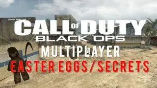 FIRING RANGE - ALL EASTER EGGS AND SECRETS (Black Ops Multiplayer)