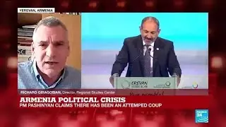 Armenian PM Pashinyan calls military&rsquo;s demand he resign &lsquo;an attempted coup&rsquo;