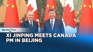Xi Jinping Meets Canadian Prime Minister in Beijing