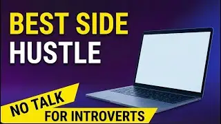 Online Side Hustles for Introverts 🤫 | No Talking, Work From Home