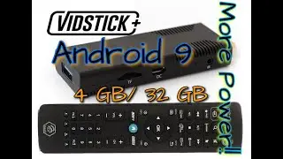 BuzzTV VIDSTICK PLUS | Live Service w/ Remote Features and 3rd Party APKs