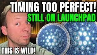 CARDANO ADA - THE TIMING IS TOO PERFECT!!! STILL ON THE LAUNCHPAD!