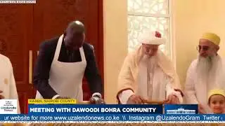 Huzurala TUS Making Roti With President Ruto