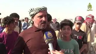وكالة أنباء هنا تكريت، تجري جولة في سوق الجمعة بموقعه الجديد في حي الديوم بمدينة تكريت،