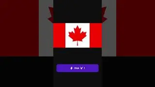 Canada Flag &rarr; Coloring Page