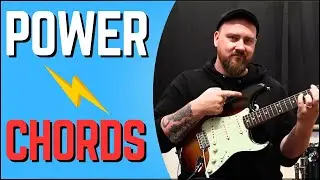 How To Play Power Chords Guitar Lesson | Blitzkrieg Bop | The Ramones