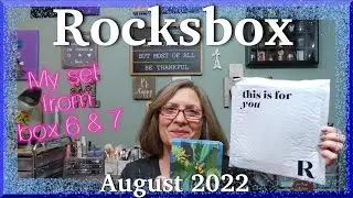 Rocksbox ~ My Set #6 & #7 combined ~ jewelry in silver ~ August 2022