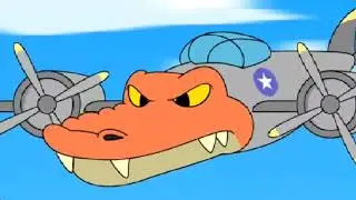 Propeller spin Bombardino crocodilo sound 