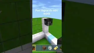 l&oacute;gica do mini world block art #miniworld
