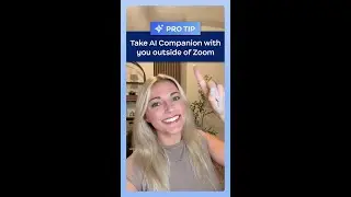 Bring Zoom AI Companion along with you to all your meetings &mdash; yes, even ones outside of Zoom ✨